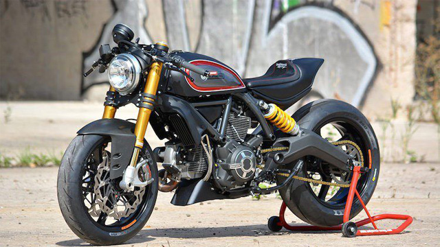 XE PHÂN KHỐI LỚN DUCATI ĐỘ GÌ CHO NGẦU?